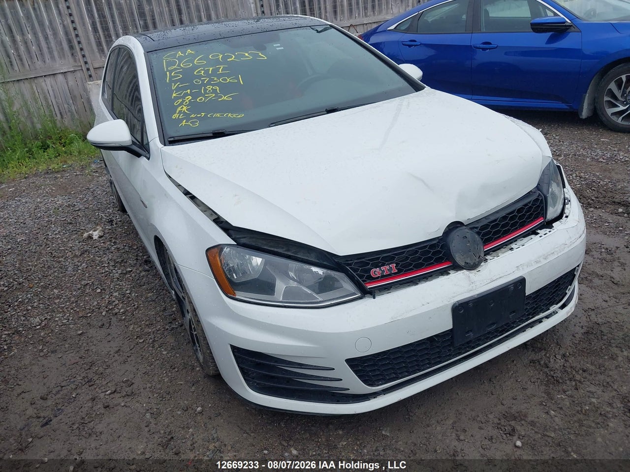 3VWTT7AU7FM073061 · 2015 VOLKSWAGEN GTI