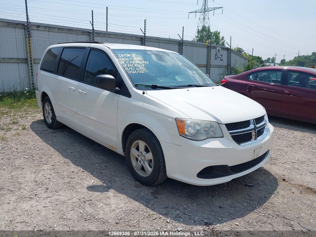2012 DODGE GRAND CARAVAN