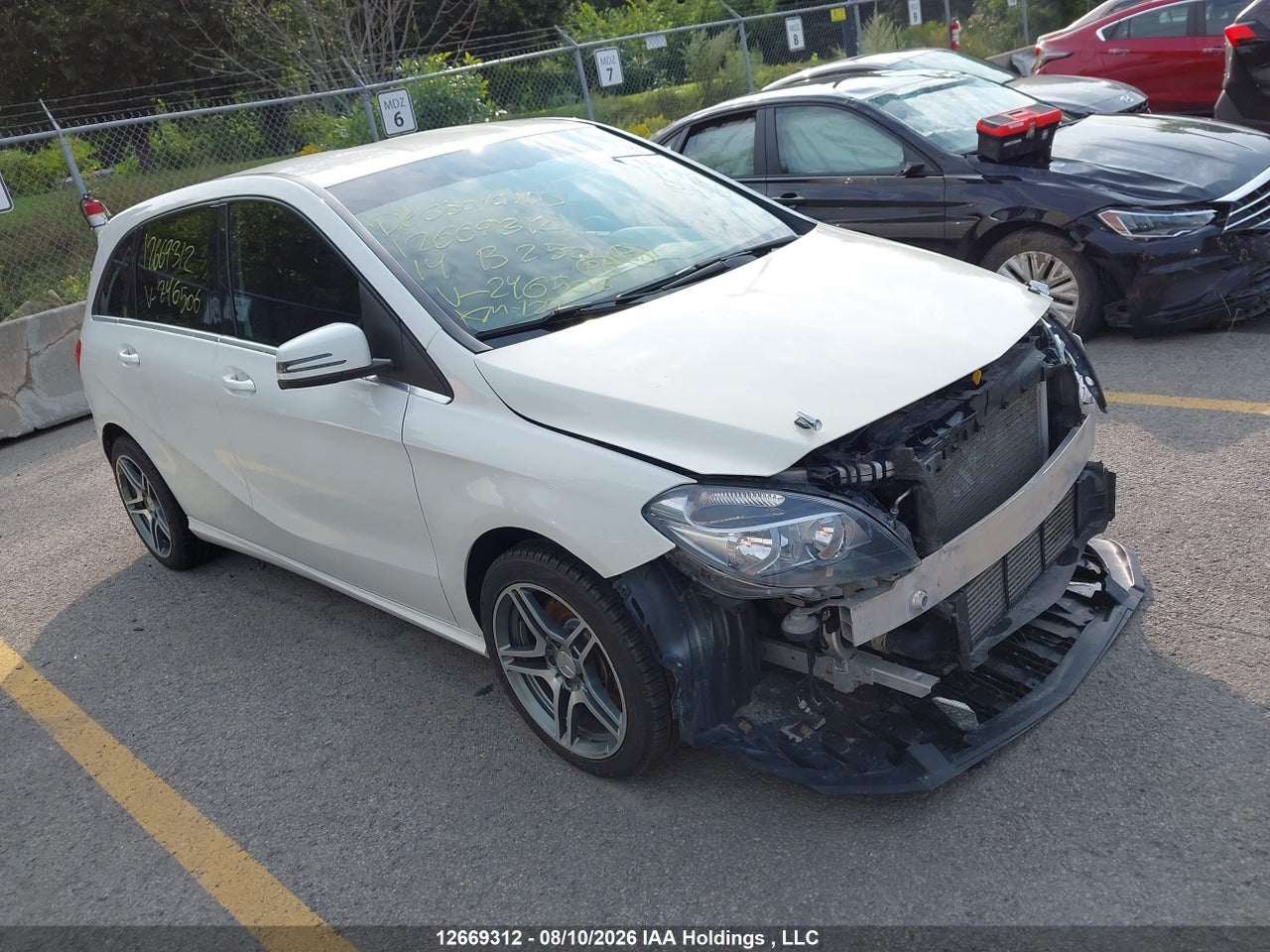 WDDMH4EB6EJ246506 · 2014 MERCEDES BENZ B250