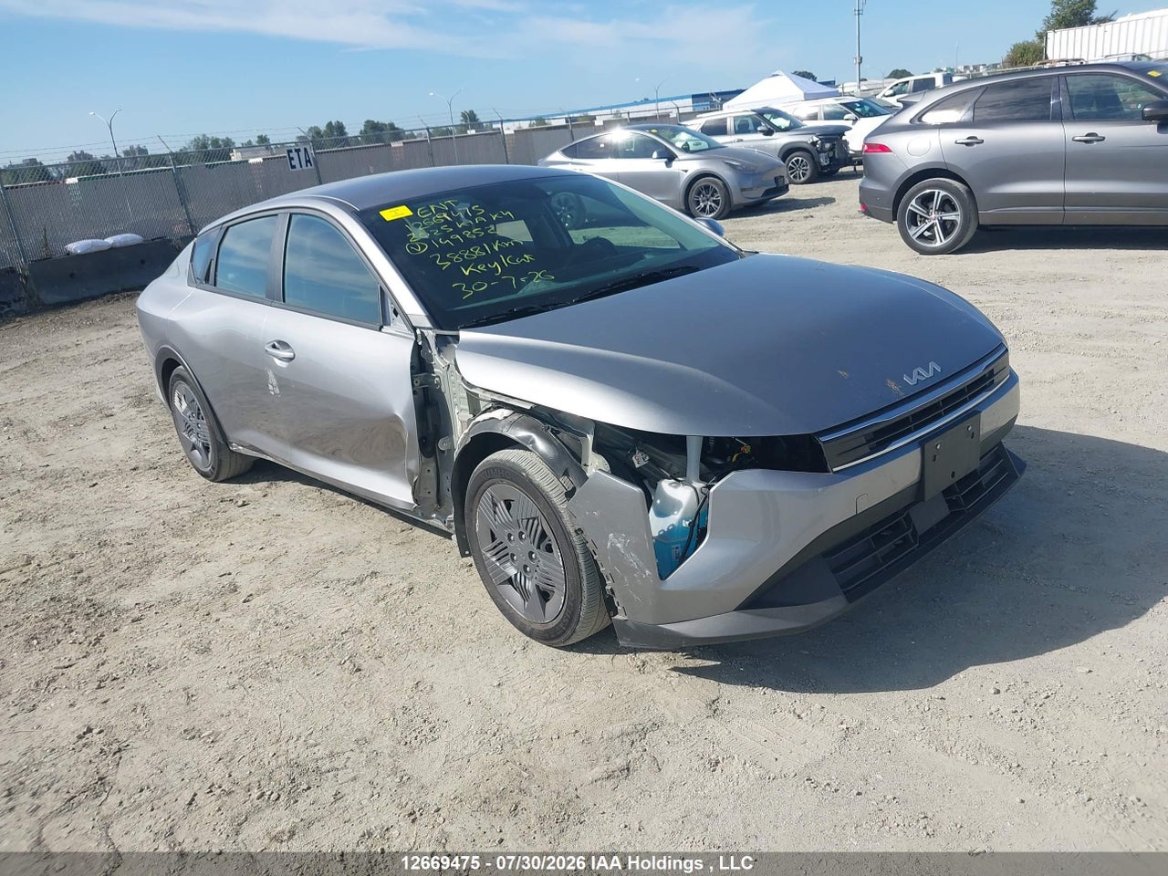 3KPFT4DE3SE149852 · 2025 KIA K4 LX/LXS