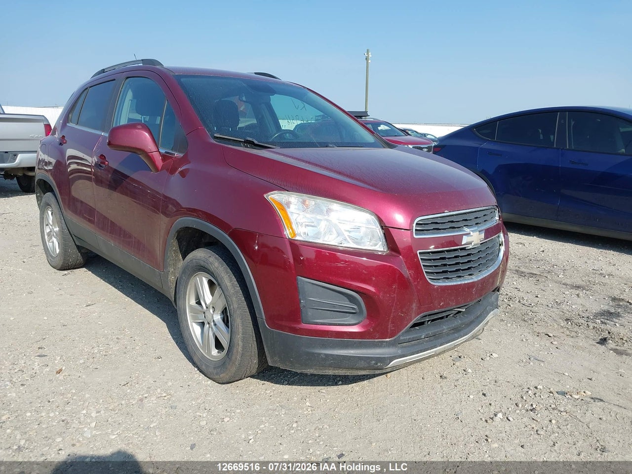 3GNCJPSBXDL149761 · 2013 CHEVROLET TRAX 1LT