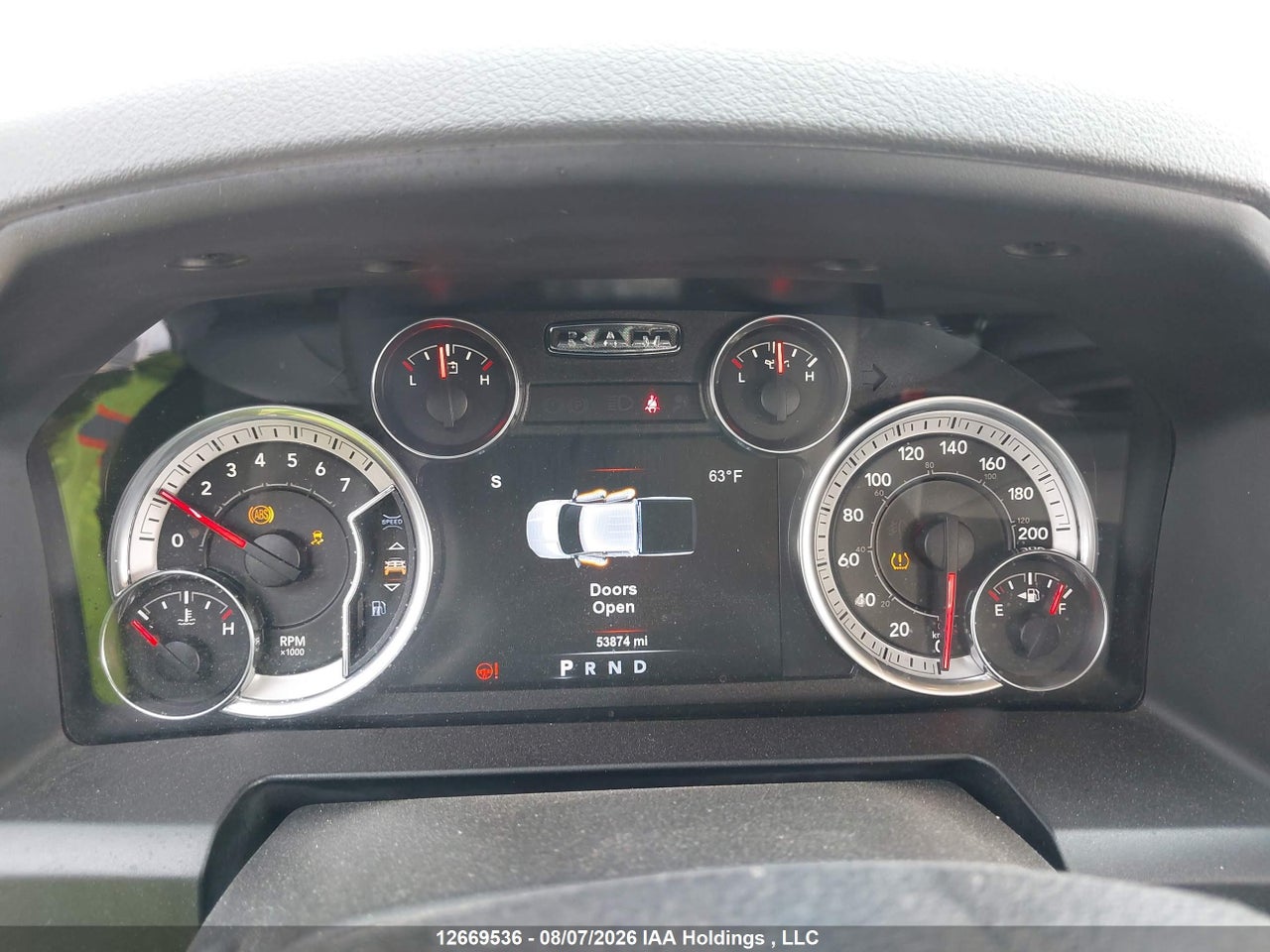 1C6RR7LT2HS815108 · 2017 RAM 1500 SLT · 7/20