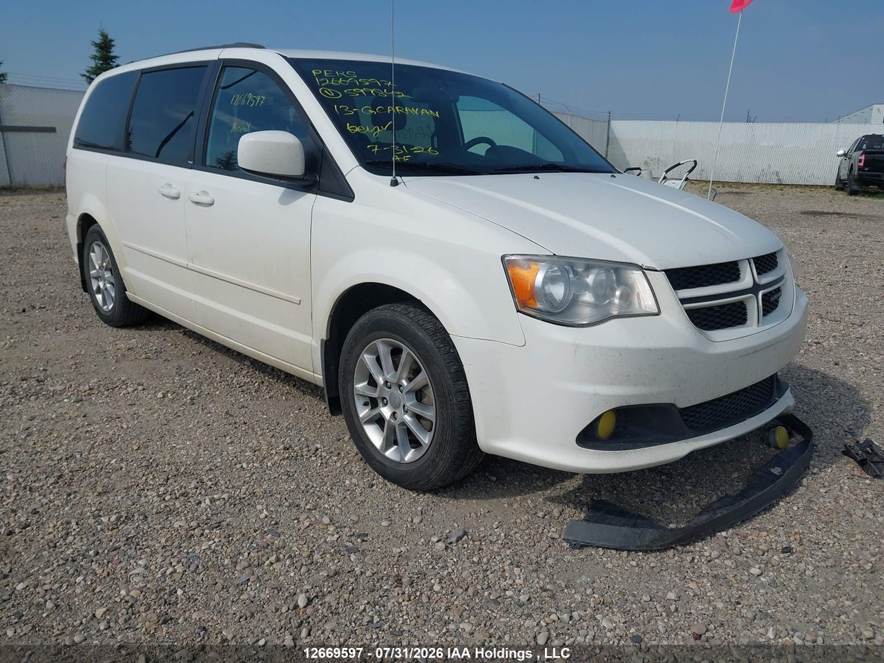 2C4RDGEG7DR599842 · 2013 DODGE GRAND CARAVAN R/T