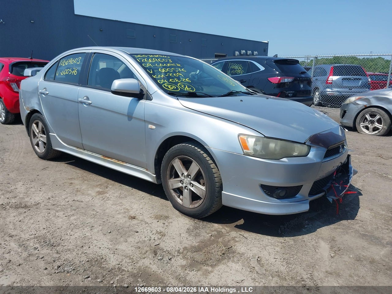 JA3AU26U19U600576 · 2009 MITSUBISHI LANCER ES/ES SPORT