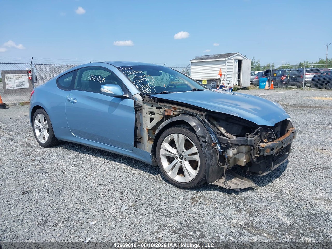 KMHHU6KH2AU005543 · 2010 HYUNDAI GENESIS 3.8