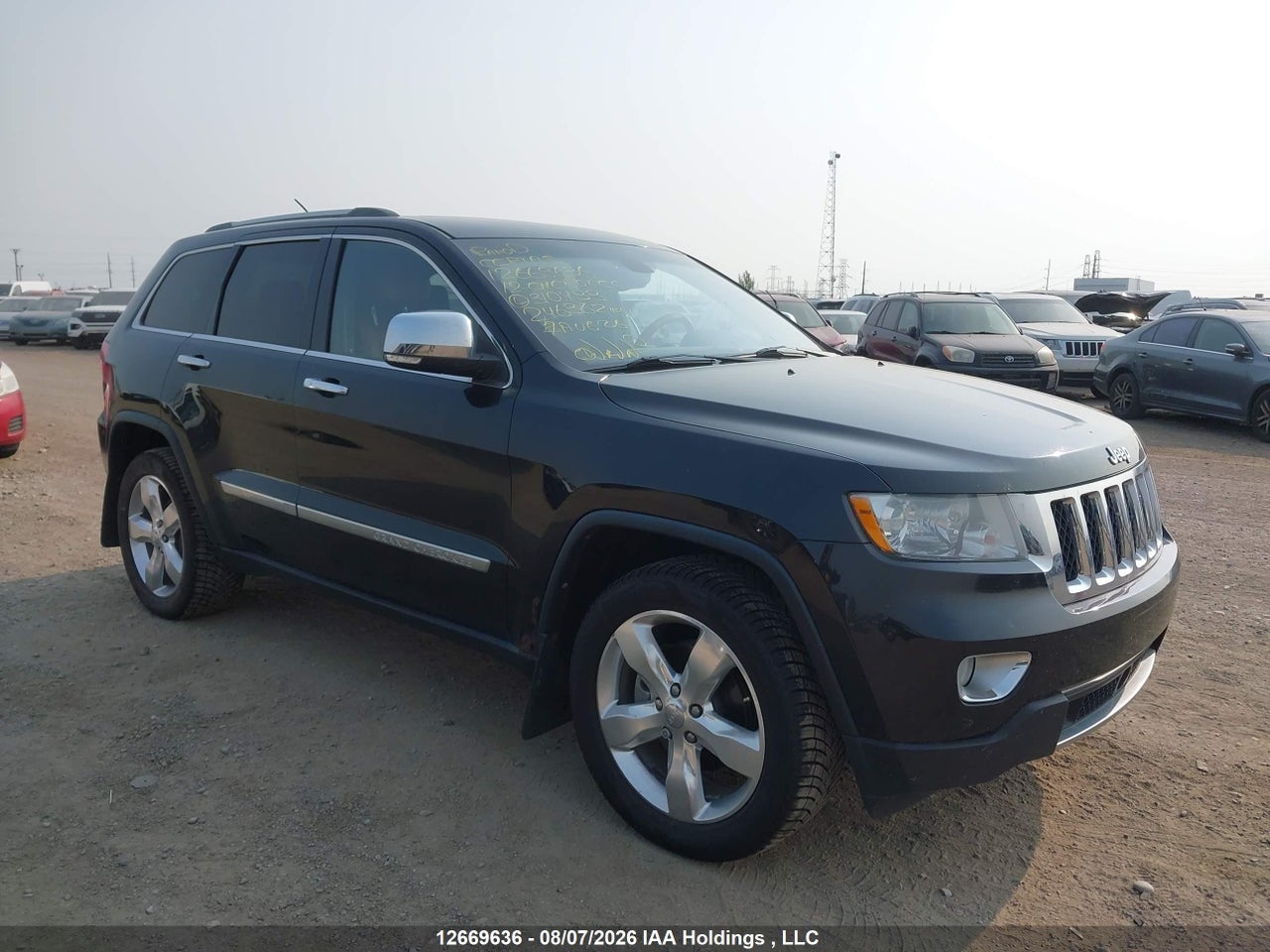 1C4RJFCG8CC310433 · 2012 JEEP GRAND CHEROKEE OVERLAND