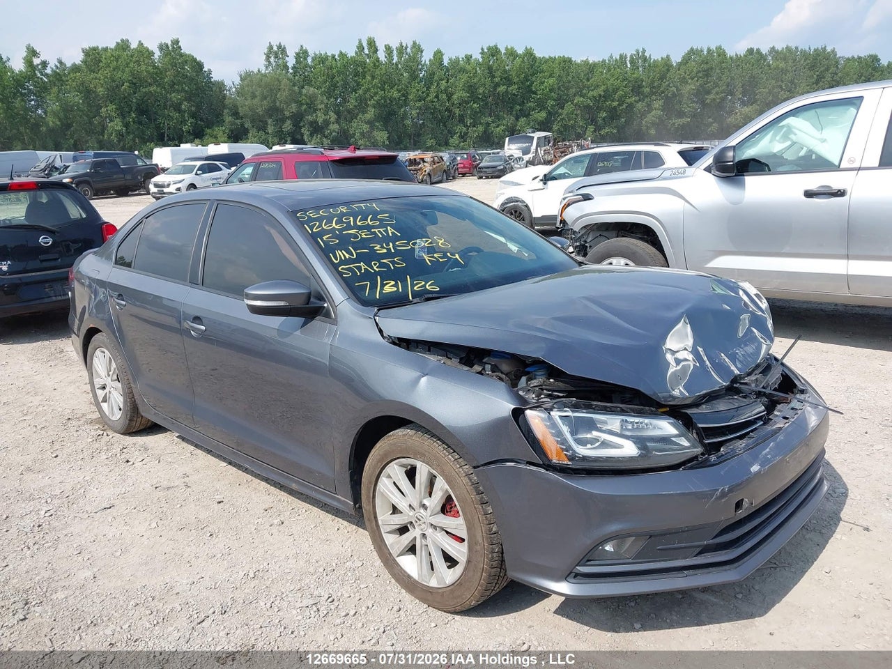 3VWD07AJ7FM345028 · 2015 VOLKSWAGEN JETTA 1.8 TSI COMFORTLINE/1.8 TSI TRENDLINE+