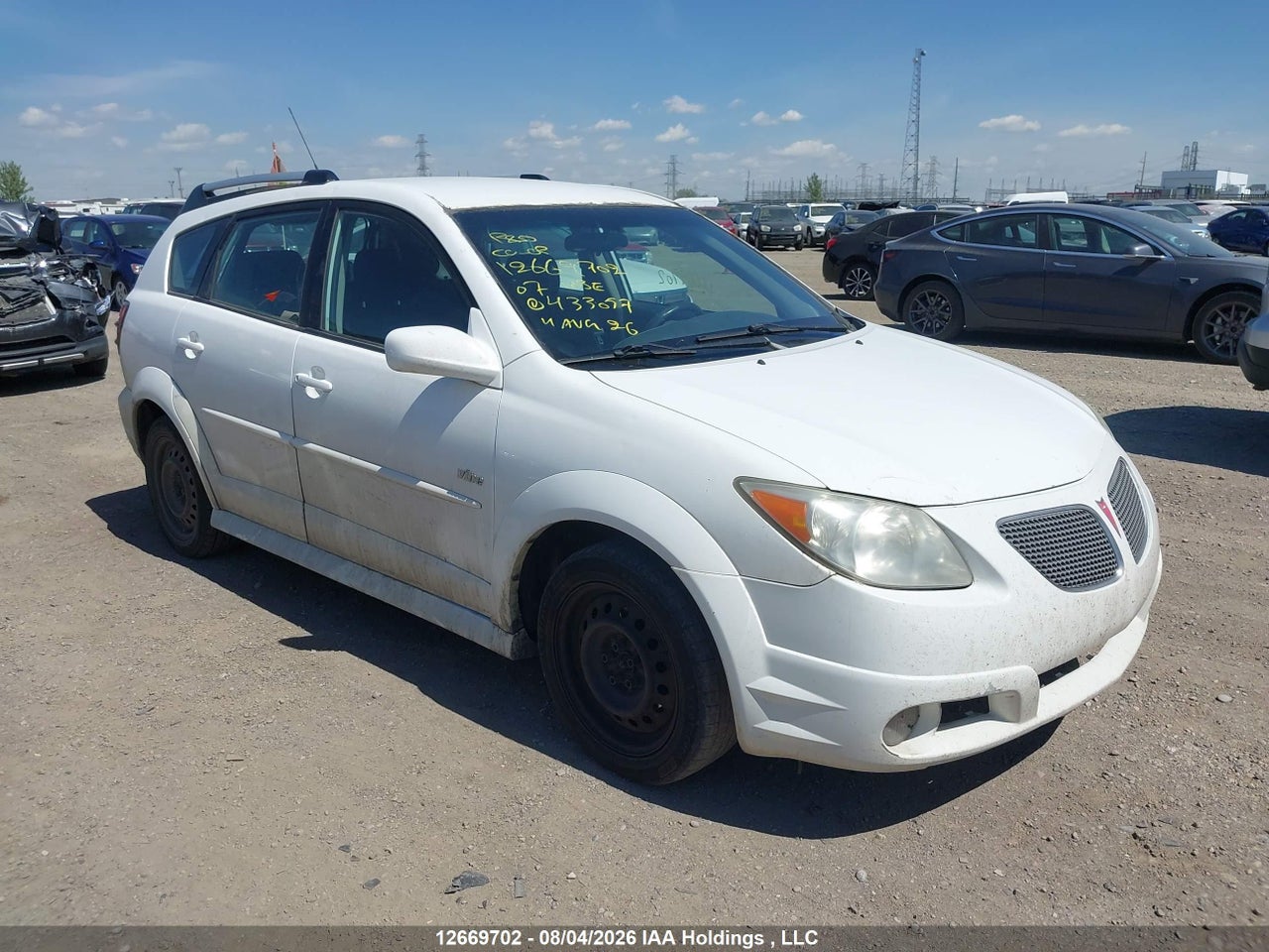 5Y2SL65817Z433057 · 2007 PONTIAC VIBE