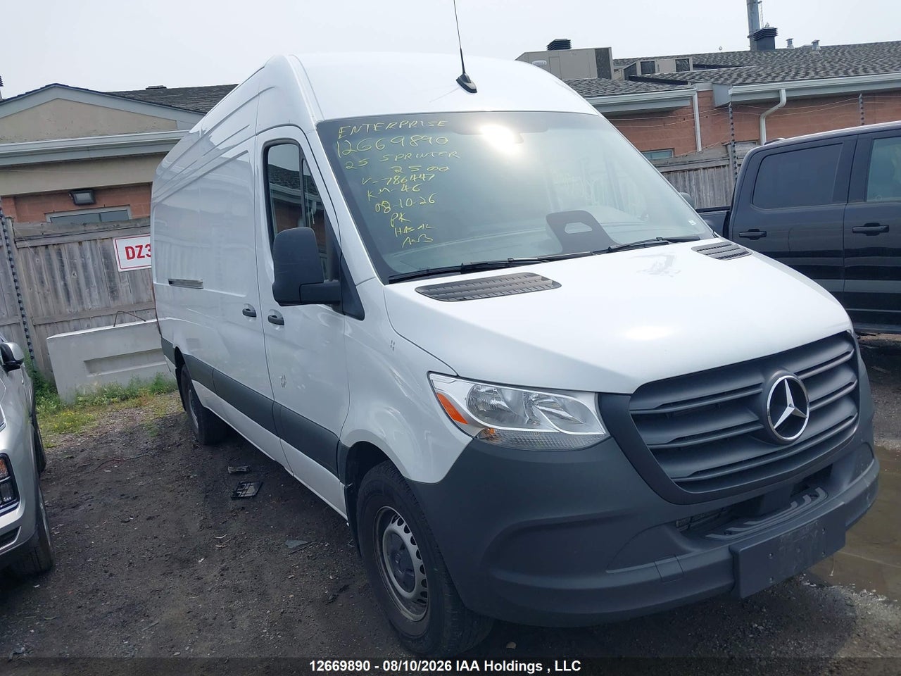 W1Y4KCHY6SP786447 · 2025 MERCEDES BENZ SPRINTER 2500