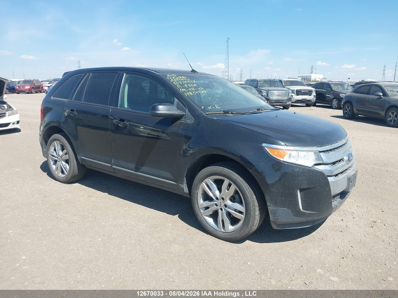 2FMDK4JC2DBE20337 · 2013 FORD EDGE SEL