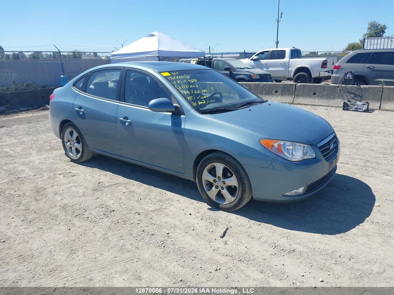 KMHDU45D27U071207 · 2007 HYUNDAI ELANTRA GL/GLS