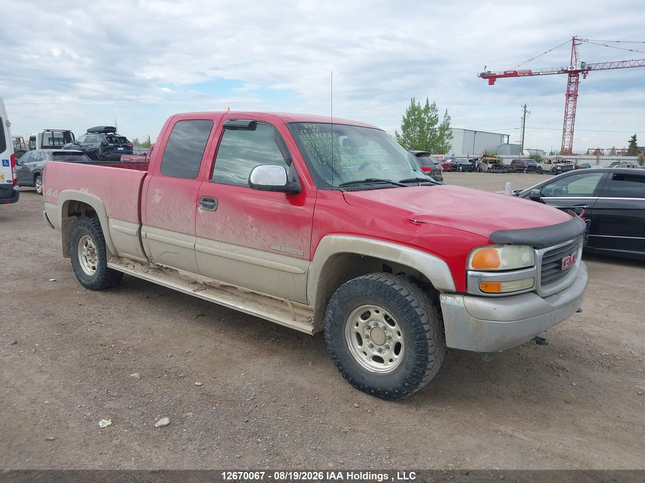 2002 GMC SIERRA 2500 SL/SLE/SLT