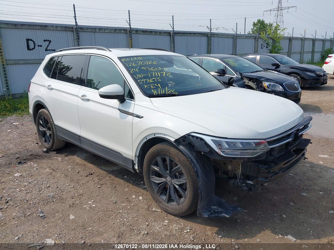 3VVMB7AXXRM171172 · 2024 VOLKSWAGEN TIGUAN