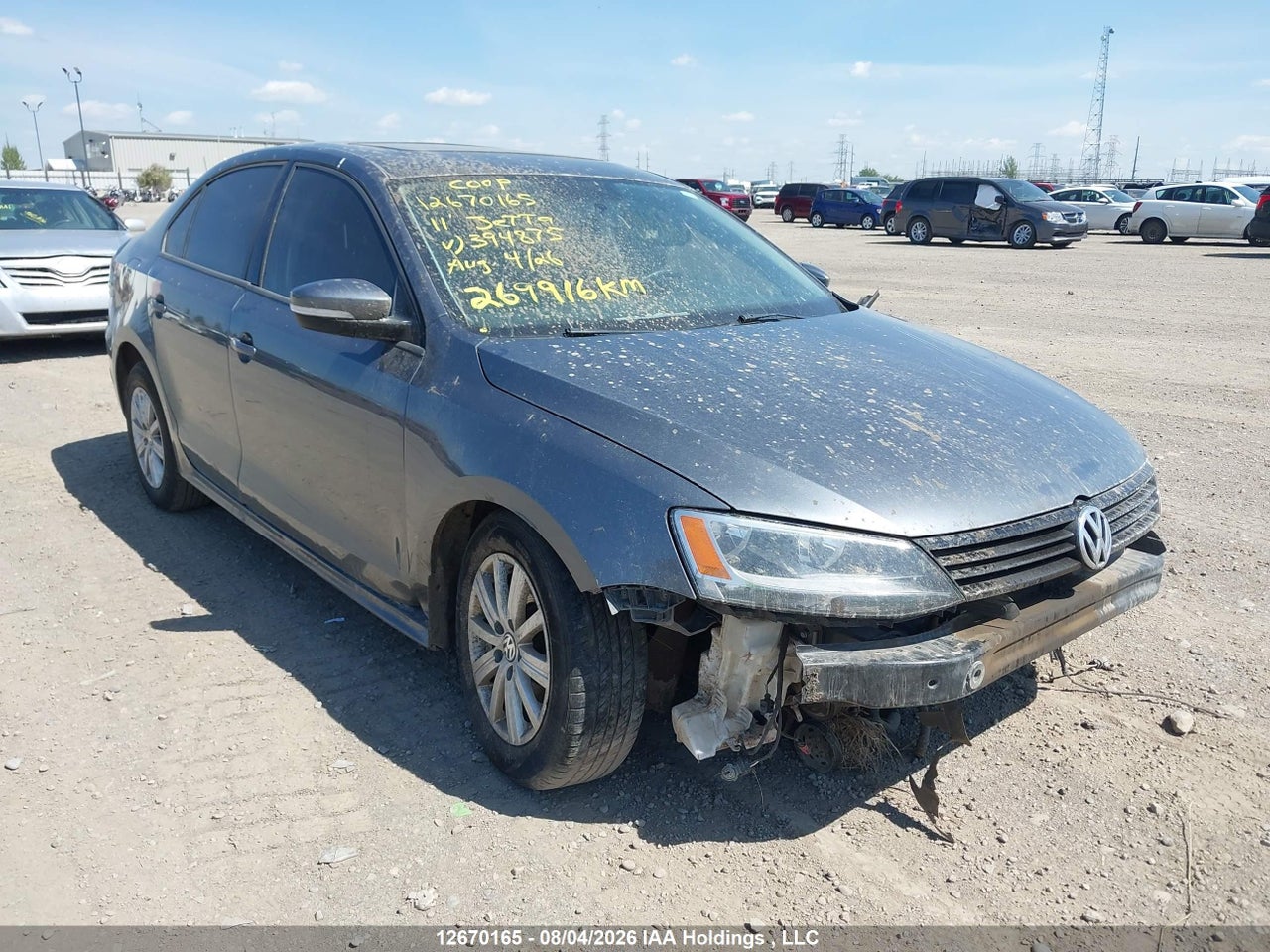 2011 VOLKSWAGEN JETTA 2.0L COMFORTLINE