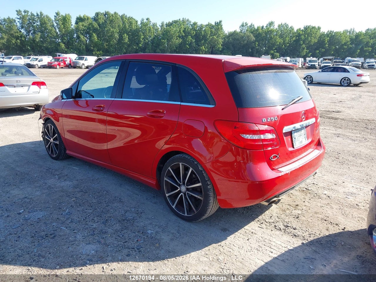 WDDMH4EB3DJ119095 · 2013 MERCEDES BENZ B250 · 3/21