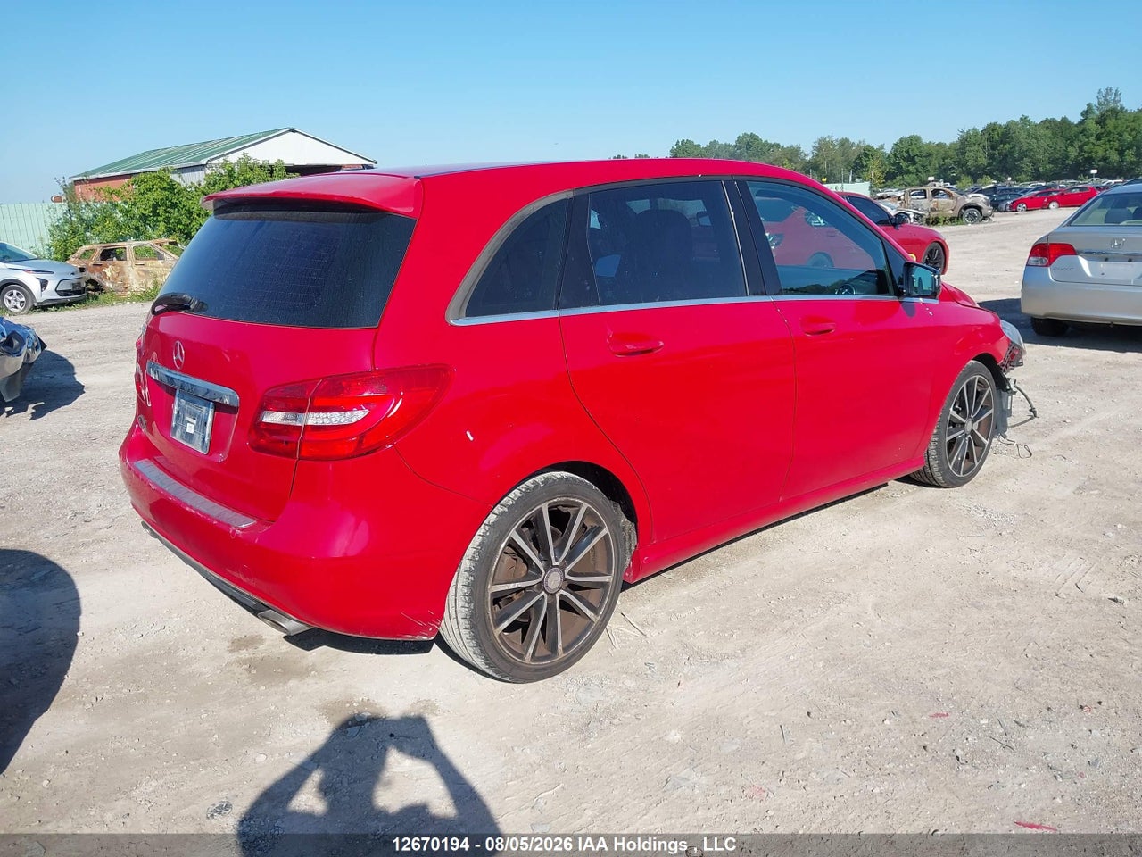 WDDMH4EB3DJ119095 · 2013 MERCEDES BENZ B250 · 4/21