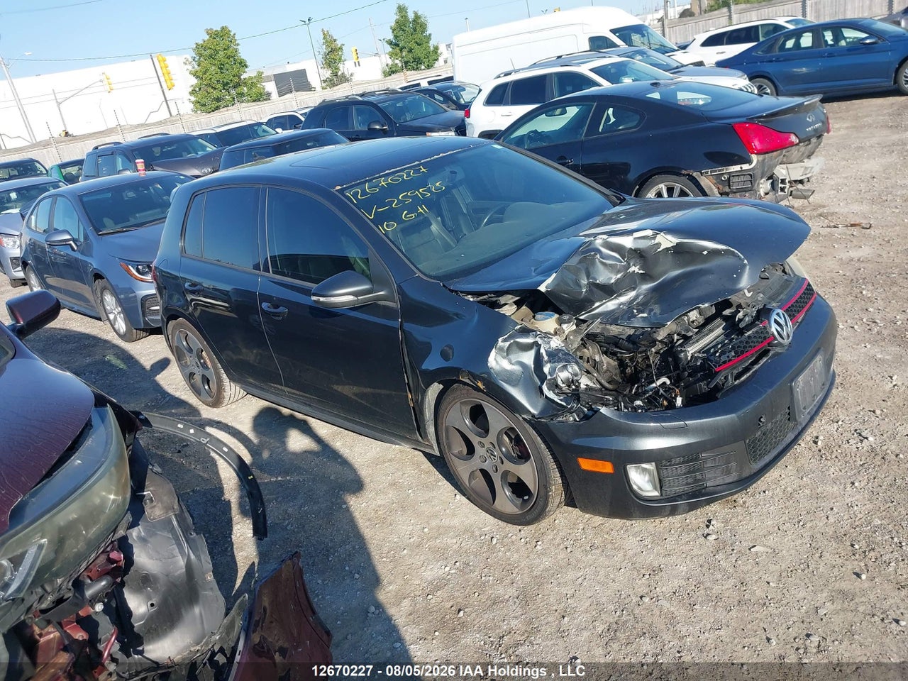 WVWHV7AJ9AW259525 · 2010 VOLKSWAGEN GTI