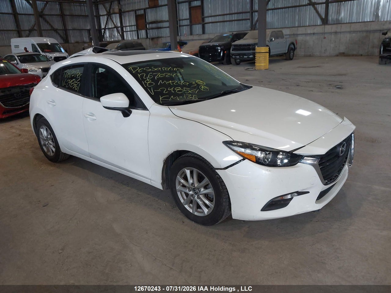 3MZBN1L70JM248561 · 2018 MAZDA 3 TOURING