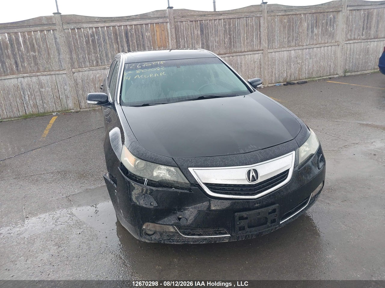 19UUA9F21EA801082 · 2014 ACURA TL
