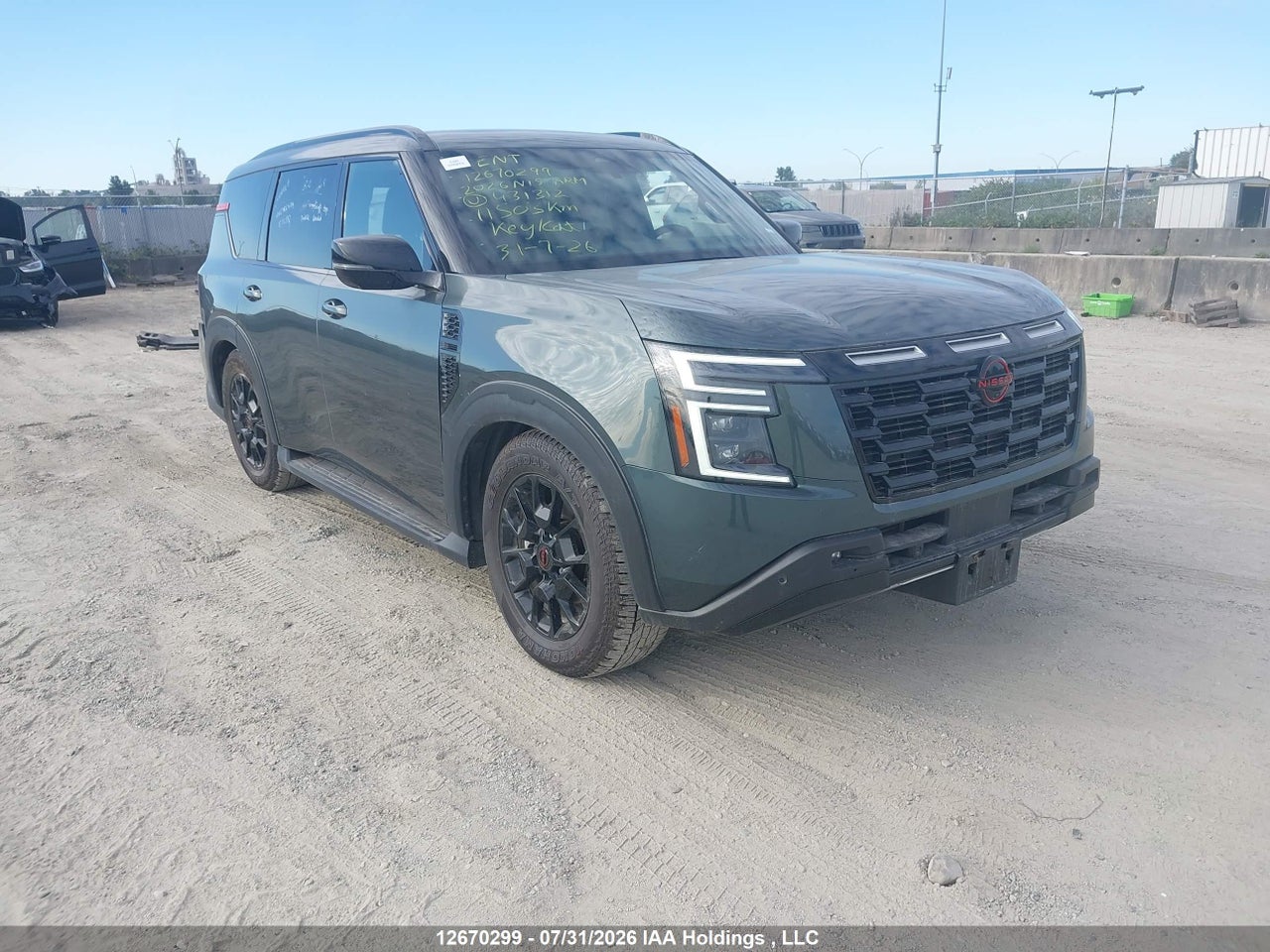 JN8AY3DE1T9431312 · 2026 NISSAN ARMADA PRO-4X