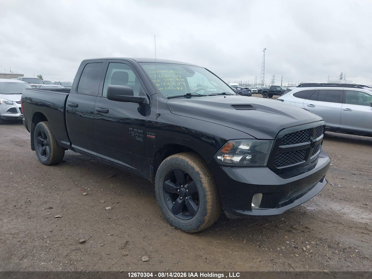 1C6RR7FT0NS162379 · 2022 RAM 1500 CLASSIC TRADESMAN