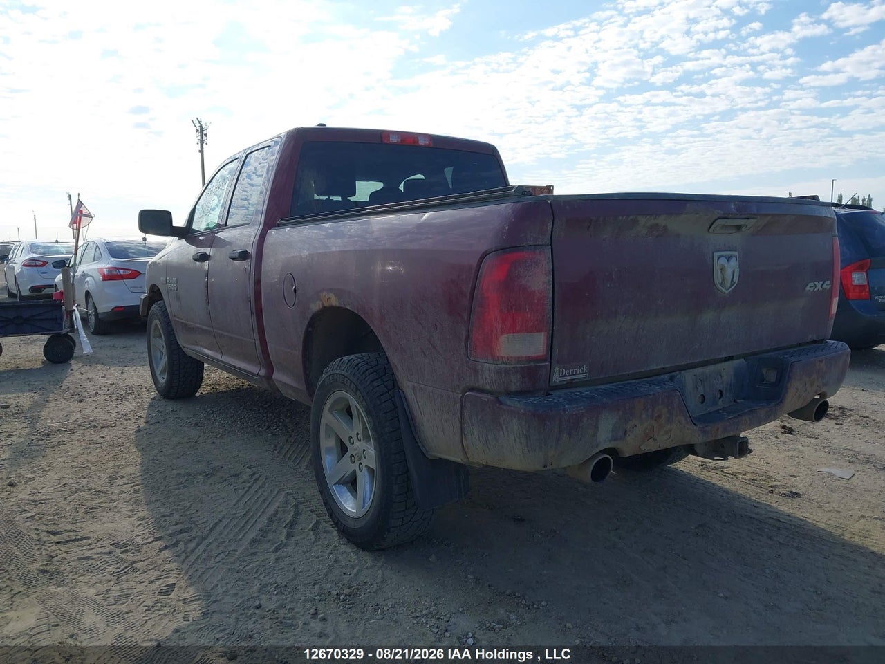 1C6RR7FT8HS864504 · 2017 RAM 1500 ST · 3/19