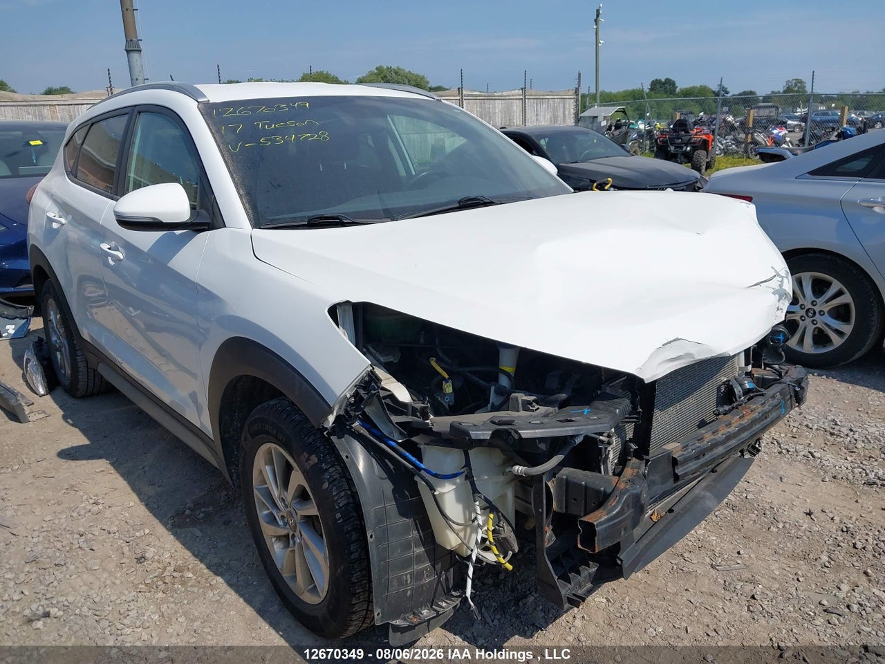 KM8J3CA42HU534728 · 2017 HYUNDAI TUCSON PREMIUM