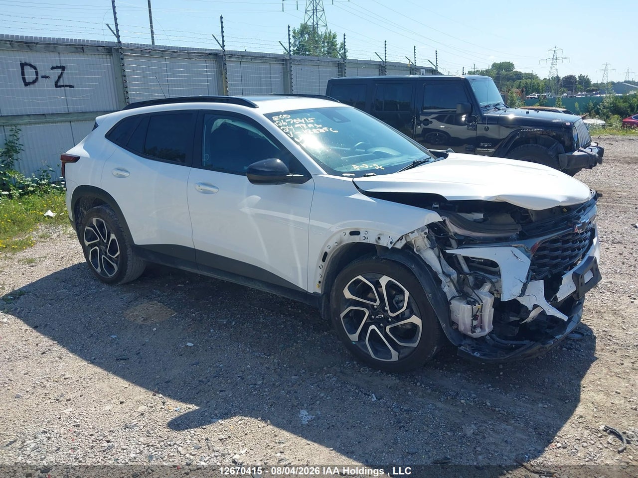 KL77LJE20RC188856 · 2024 CHEVROLET TRAX 2RS