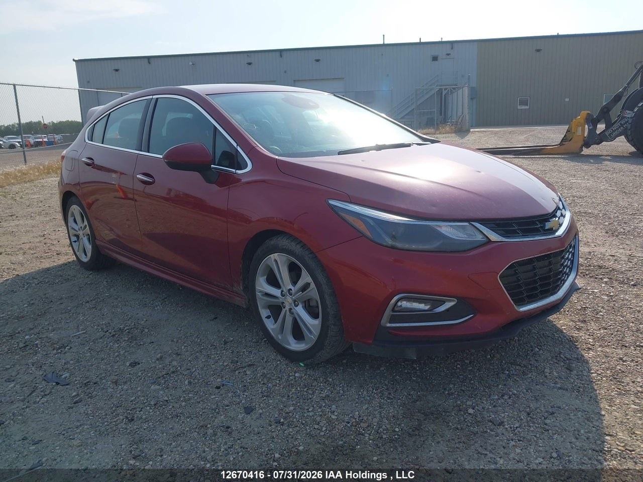 3G1BF6SM7HS543238 · 2017 CHEVROLET CRUZE PREMIER AUTO