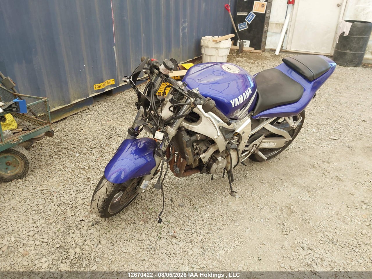 JYARJ04NX1A002369 · 2001 YAMAHA YZFR6 S