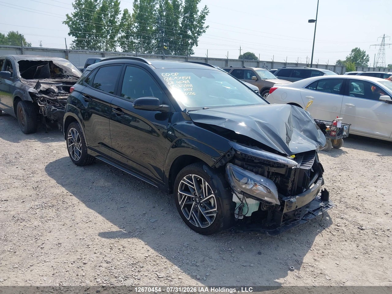 KM8K3CA37PU021811 · 2023 HYUNDAI KONA N LINE