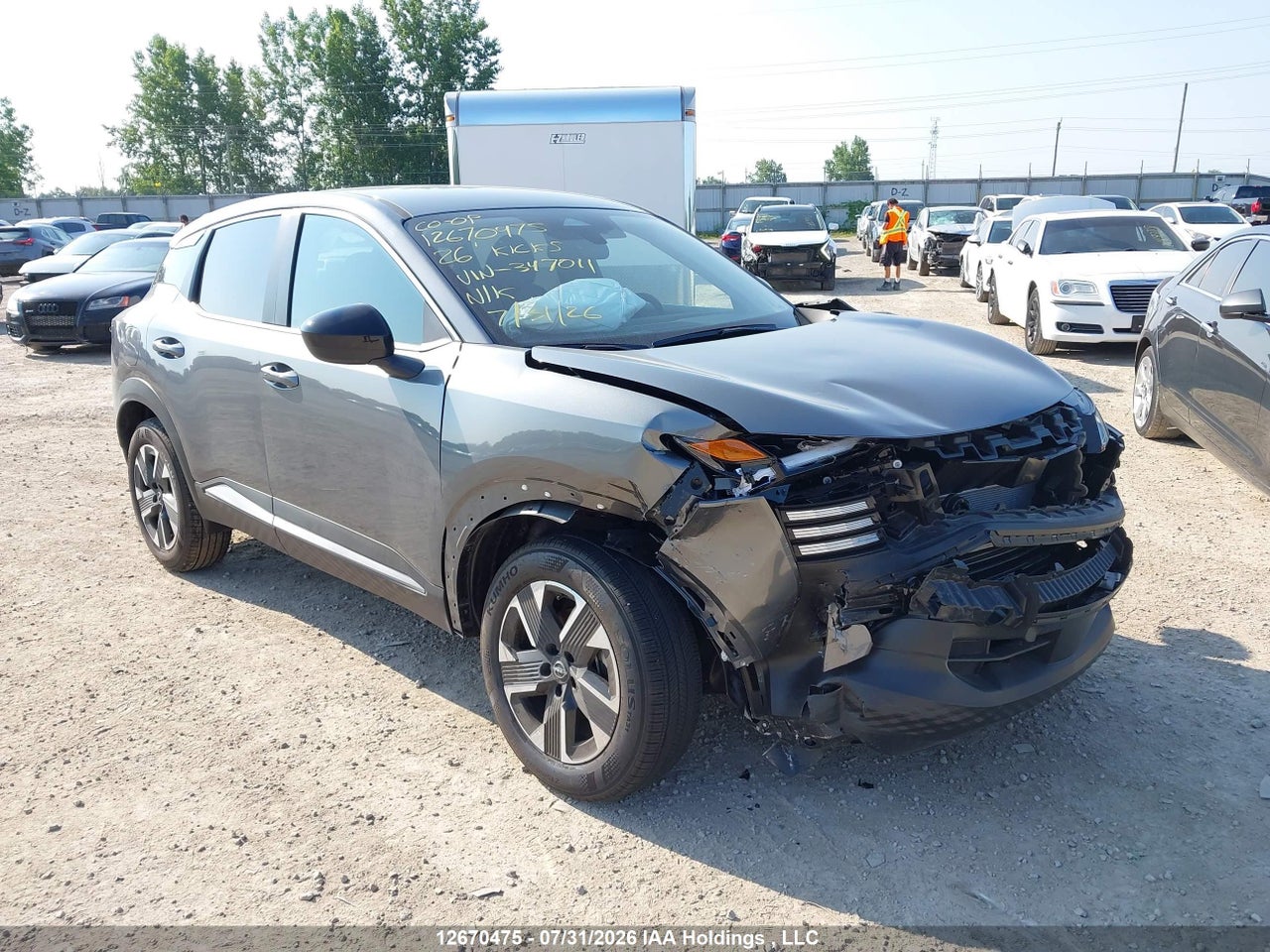 3N8AP6CB1TL347011 · 2026 NISSAN KICKS SV AWD CVT