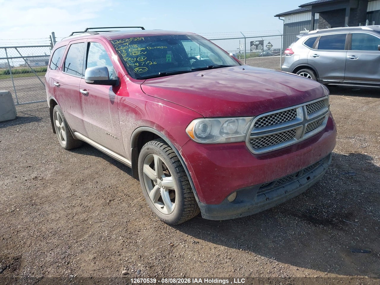 1C4RDJEG6DC660118 · 2013 DODGE DURANGO CITADEL
