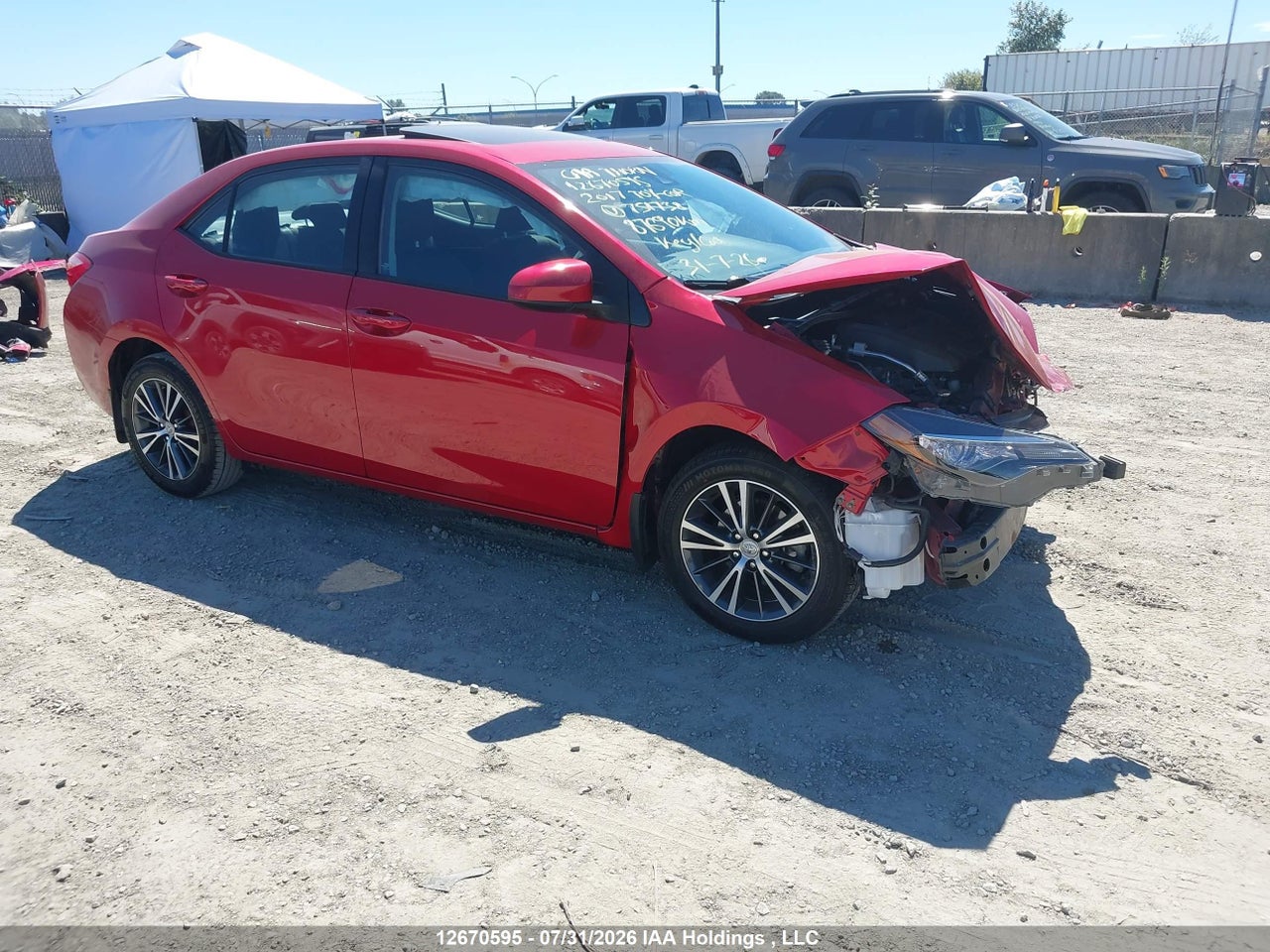 2T1BURHEXHC751738 · 2017 TOYOTA COROLLA L/LE/XLE/SE/XSE