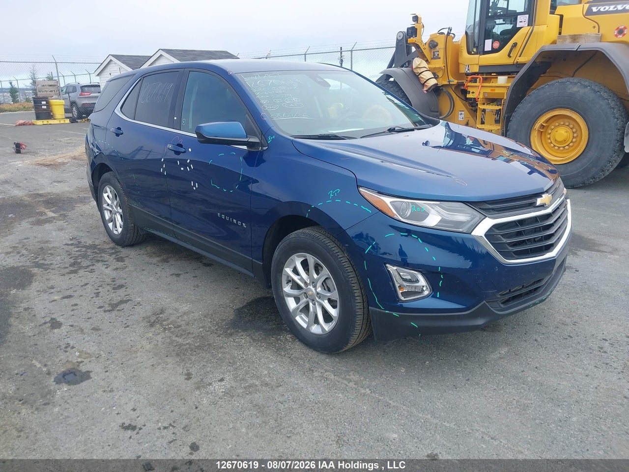 2GNAXUEV1L6261281 · 2020 CHEVROLET EQUINOX LT