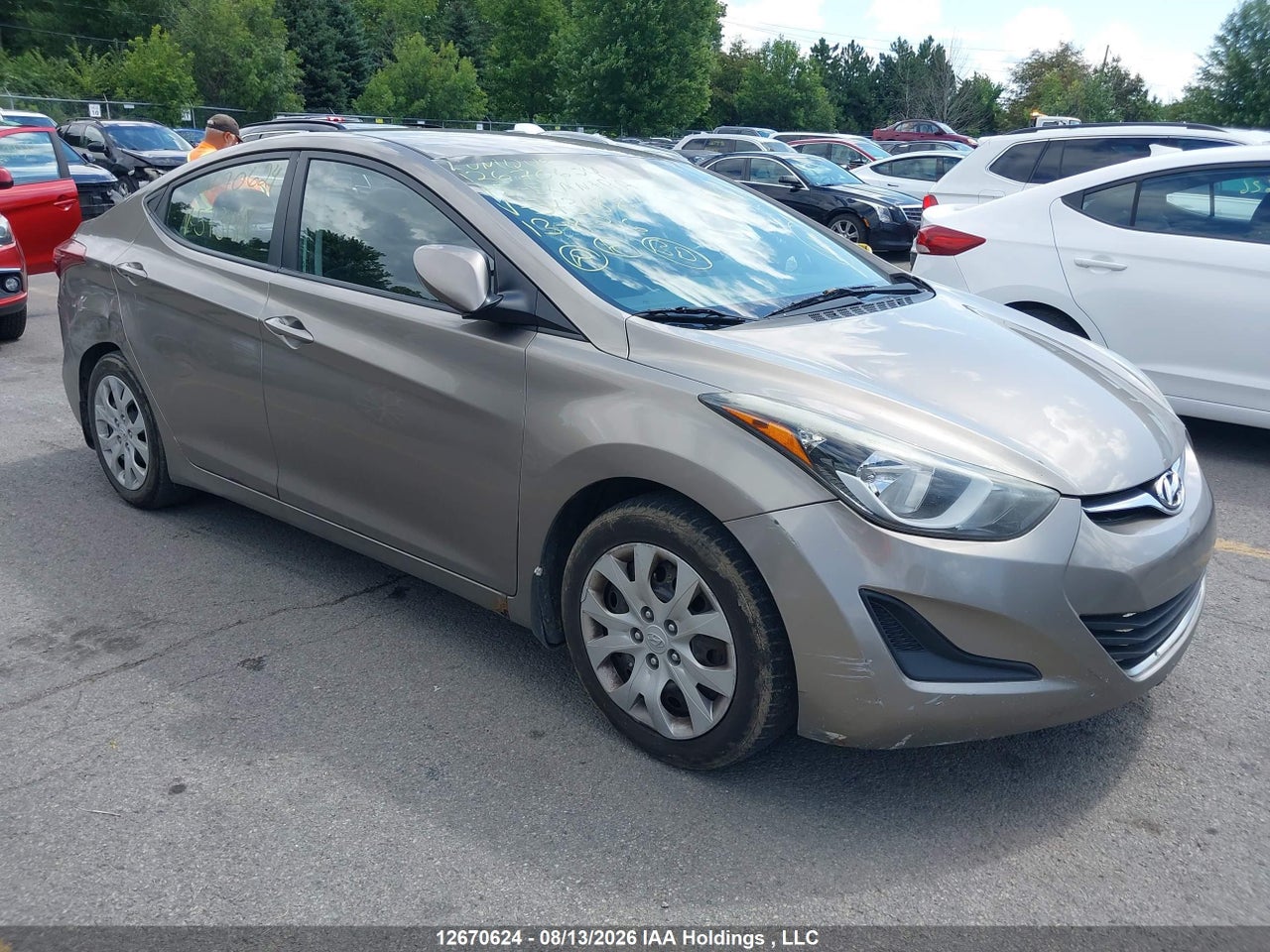 5NPDH4AE3FH573188 · 2015 HYUNDAI ELANTRA GL