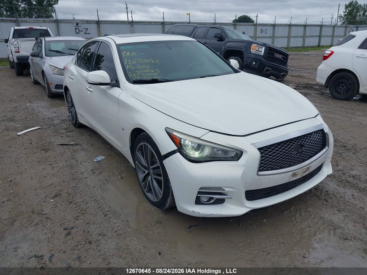 JN1BV7AR1FM404543 · 2015 INFINITI Q50 PREMIUM/SPORT