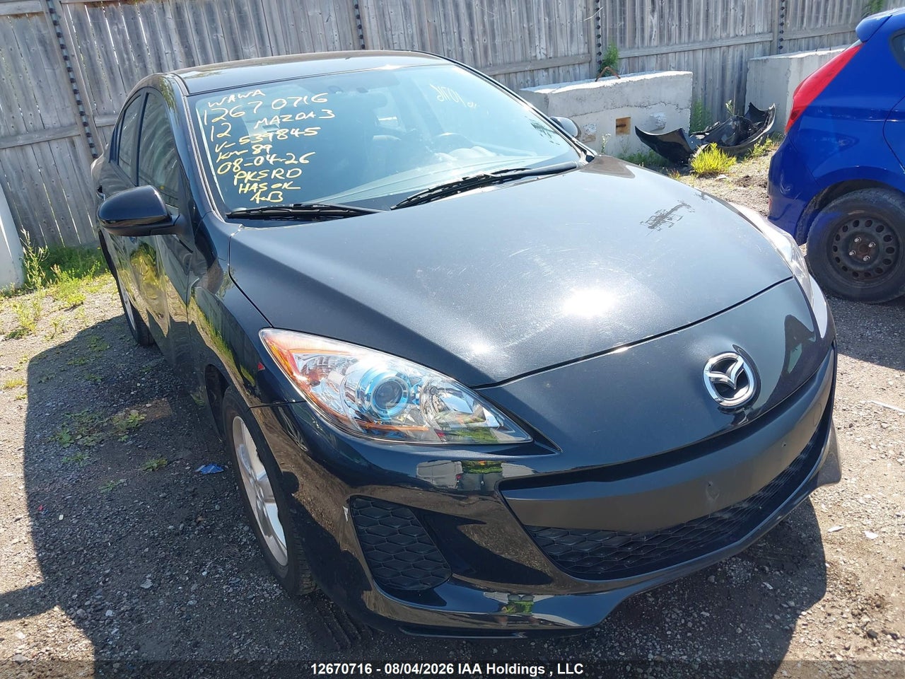 JM1BL1V74C1539845 · 2012 MAZDA MAZDA3 GS-SKY