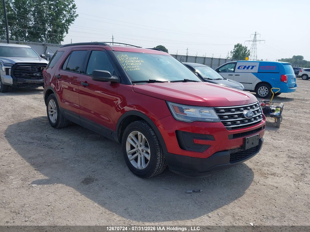 2017 FORD EXPLORER