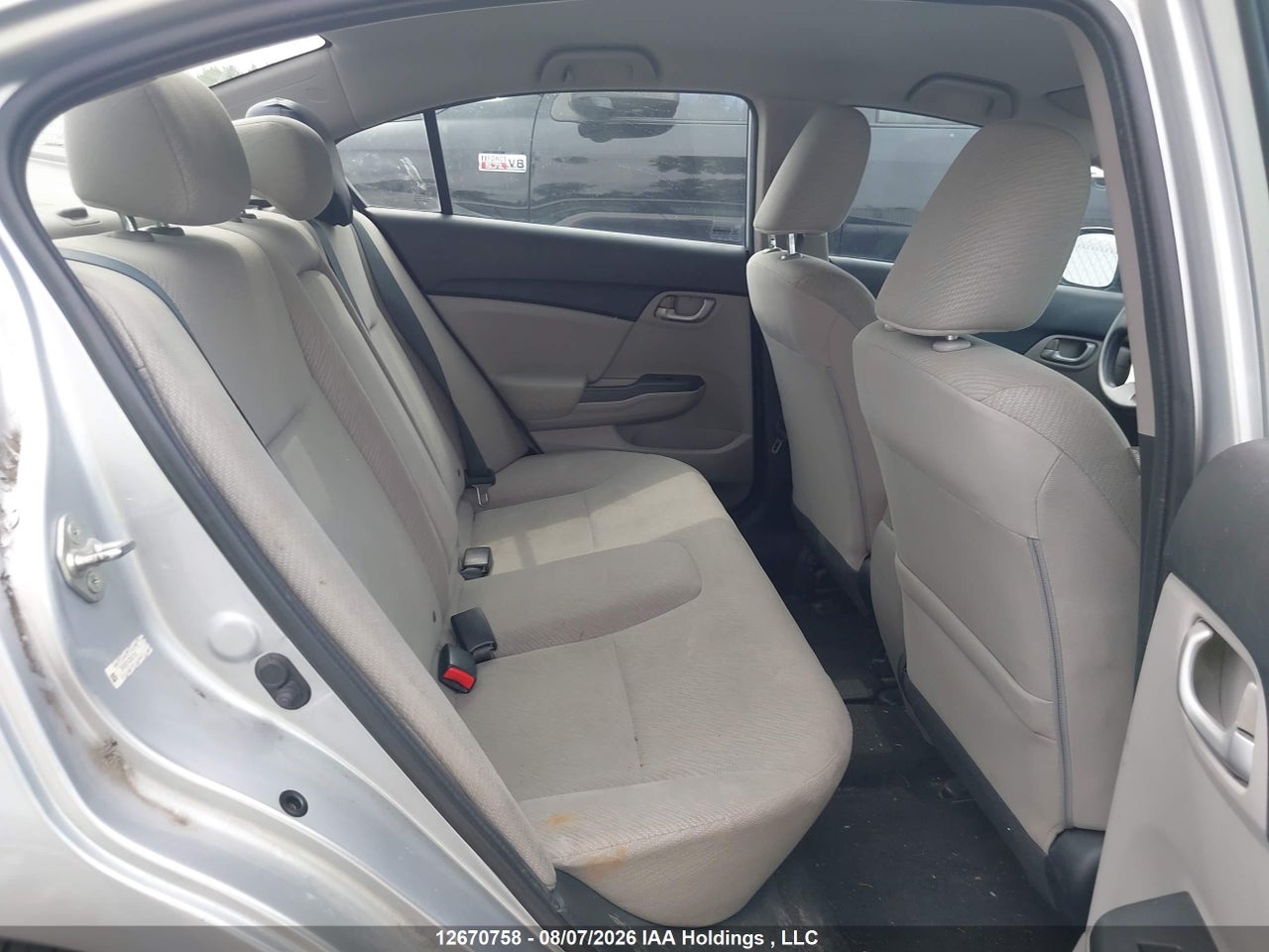 2HGFB2F42DH011210 · 2013 HONDA CIVIC · 8/18