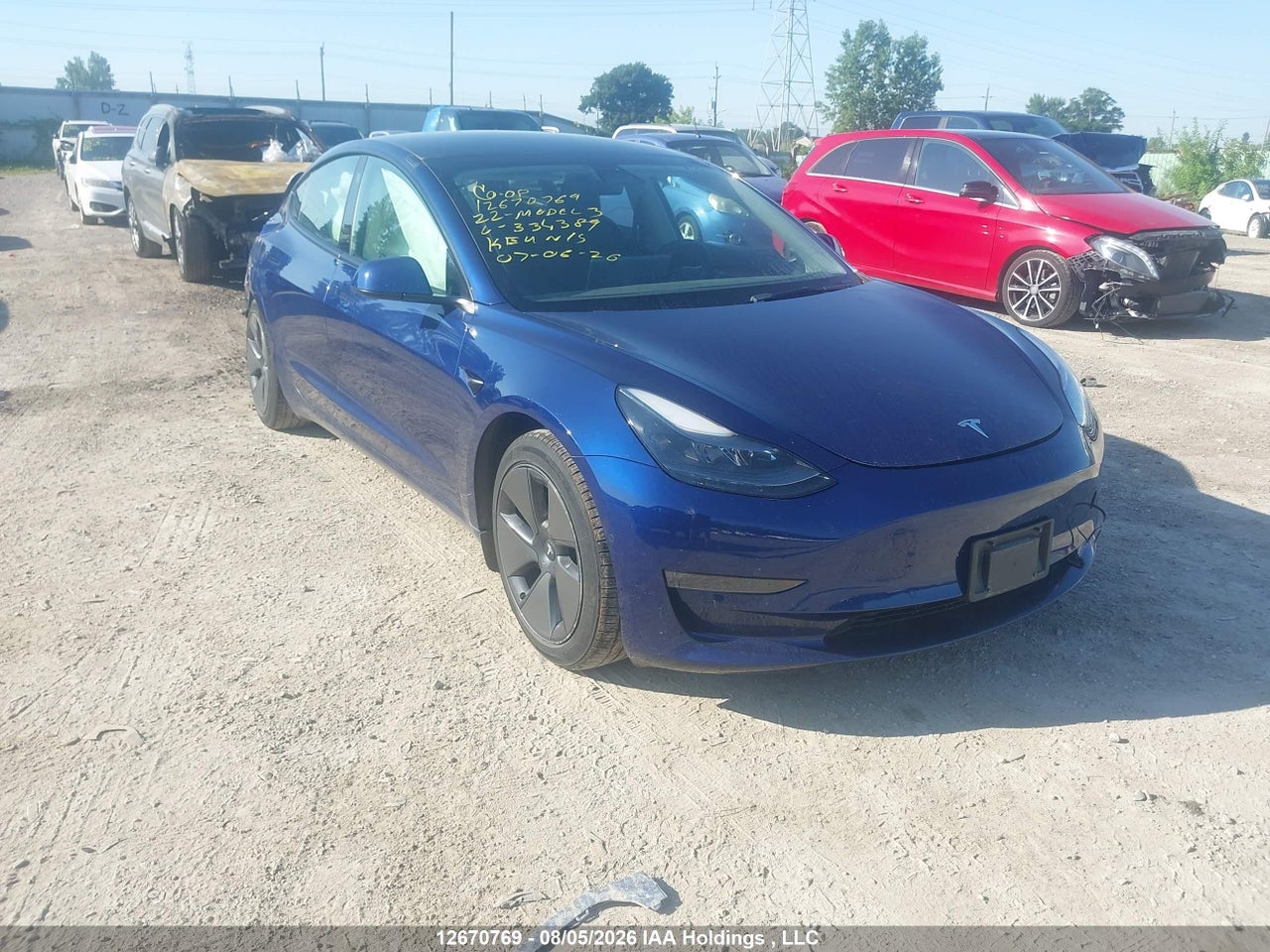 2022 TESLA MODEL 3 LONG RANGE