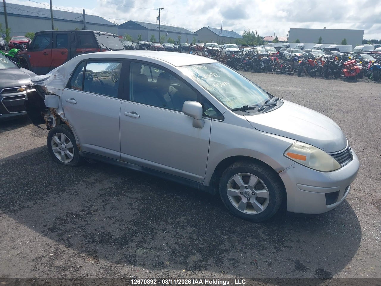 3N1BC11E07L434113 · 2007 NISSAN VERSA 1.8S