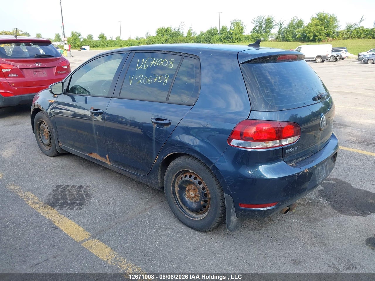 WVWDA7AJ2CW206758 · 2012 VOLKSWAGEN GOLF · 3/20