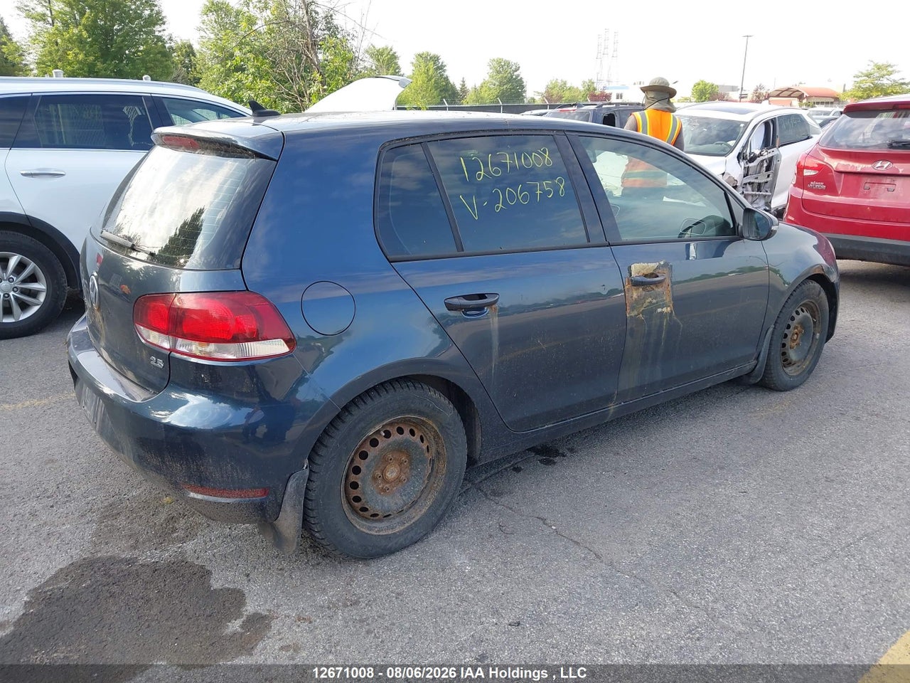 WVWDA7AJ2CW206758 · 2012 VOLKSWAGEN GOLF · 4/20
