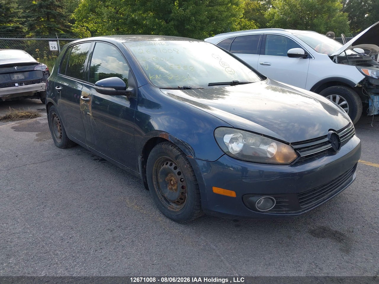 WVWDA7AJ2CW206758 · 2012 VOLKSWAGEN GOLF · 6/20