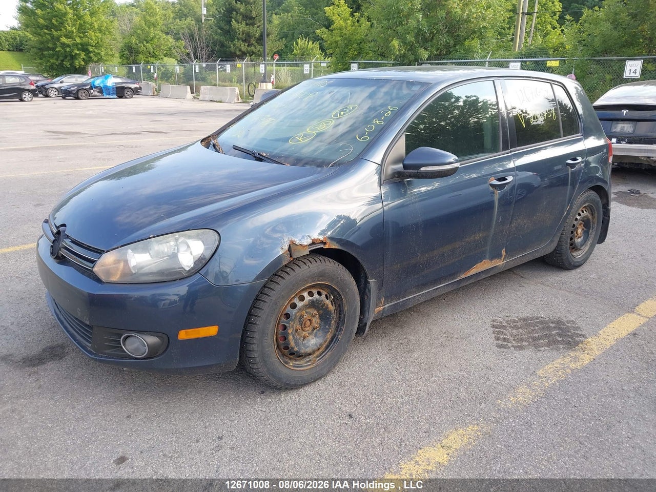 WVWDA7AJ2CW206758 · 2012 VOLKSWAGEN GOLF · 2/20