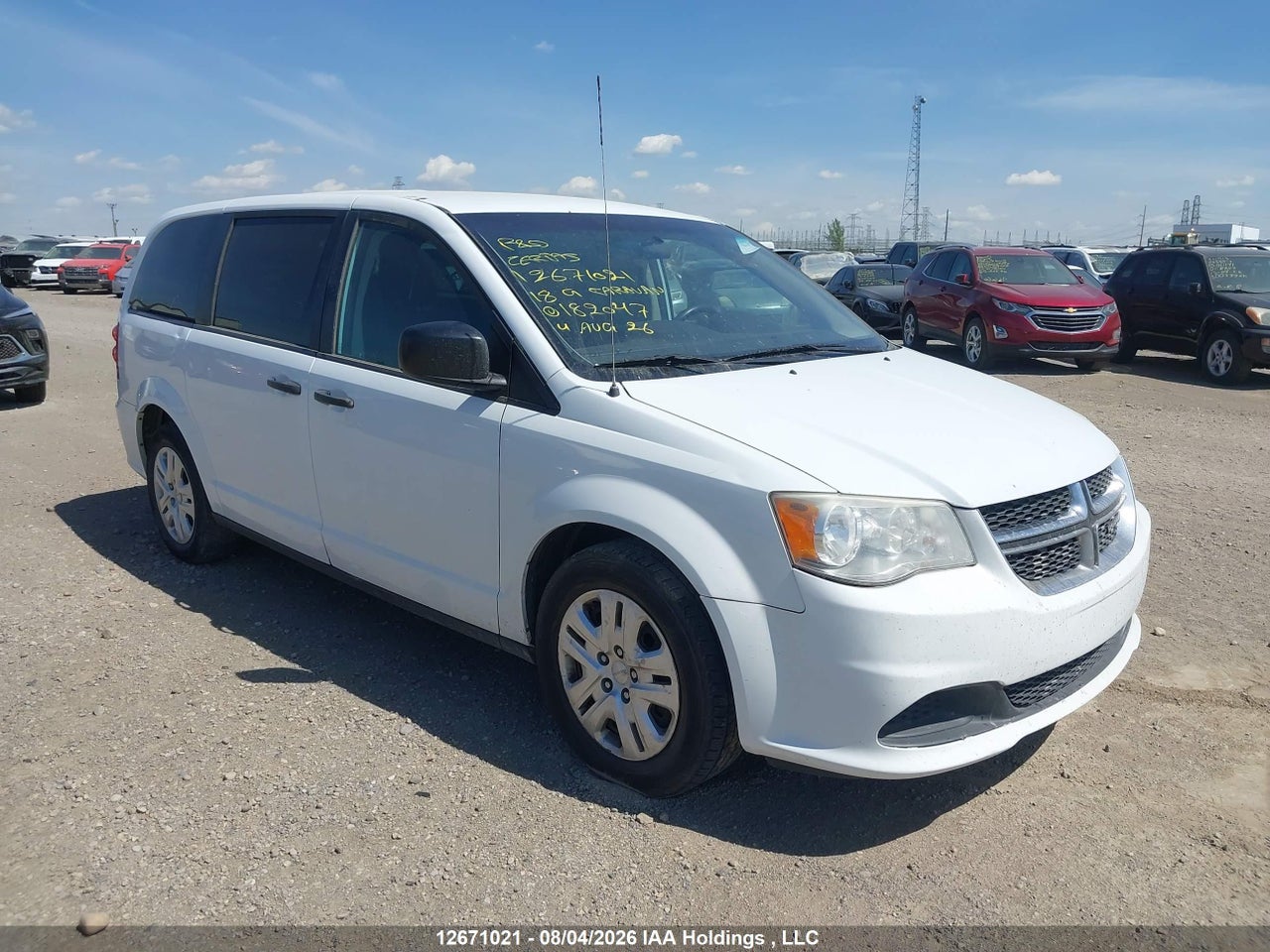 2C4RDGBG4JR182047 · 2018 DODGE GRAND CARAVAN SE