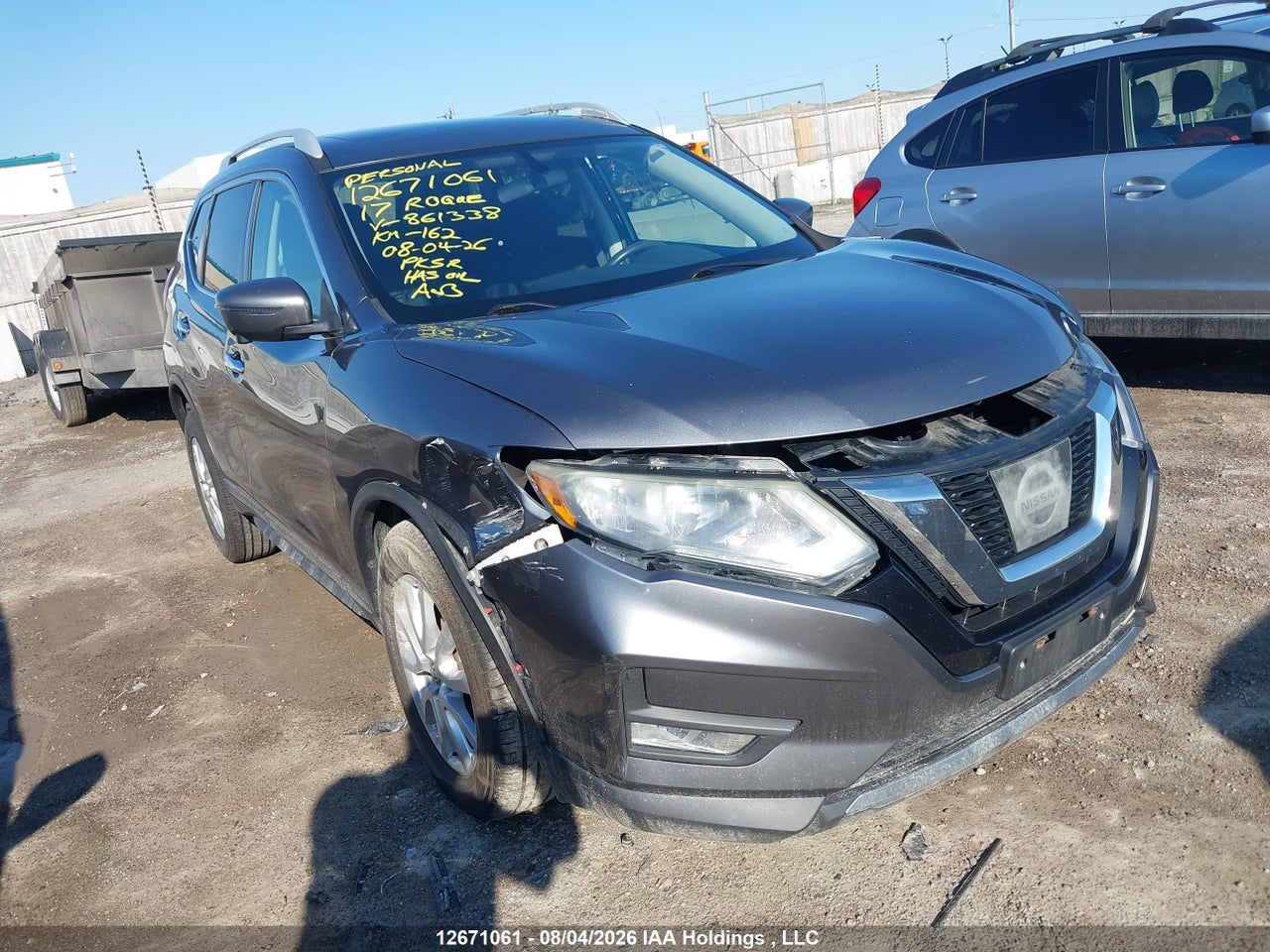 2017 NISSAN ROGUE SV/SL