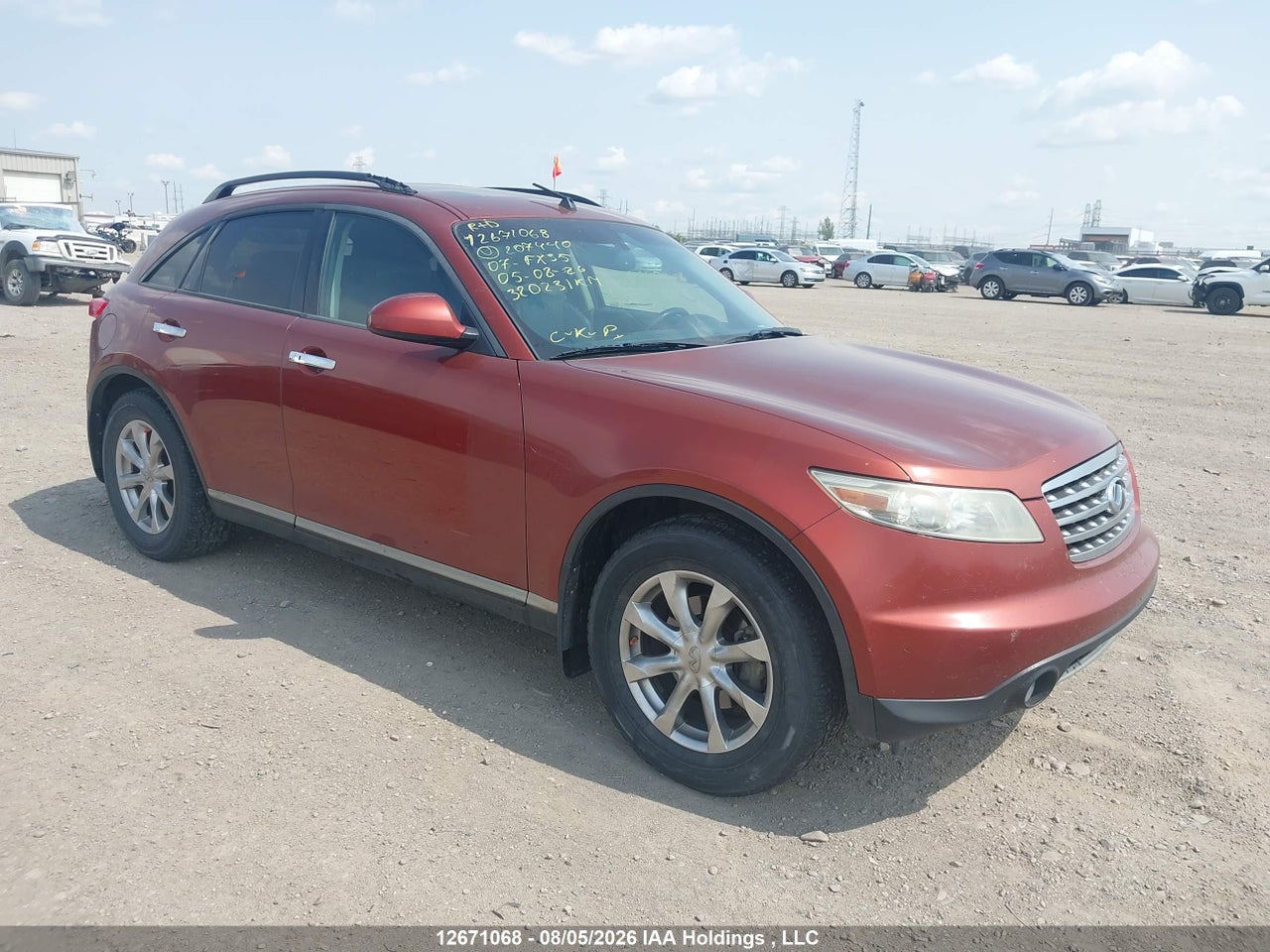 JNRAS08W87X207440 · 2007 INFINITI FX35