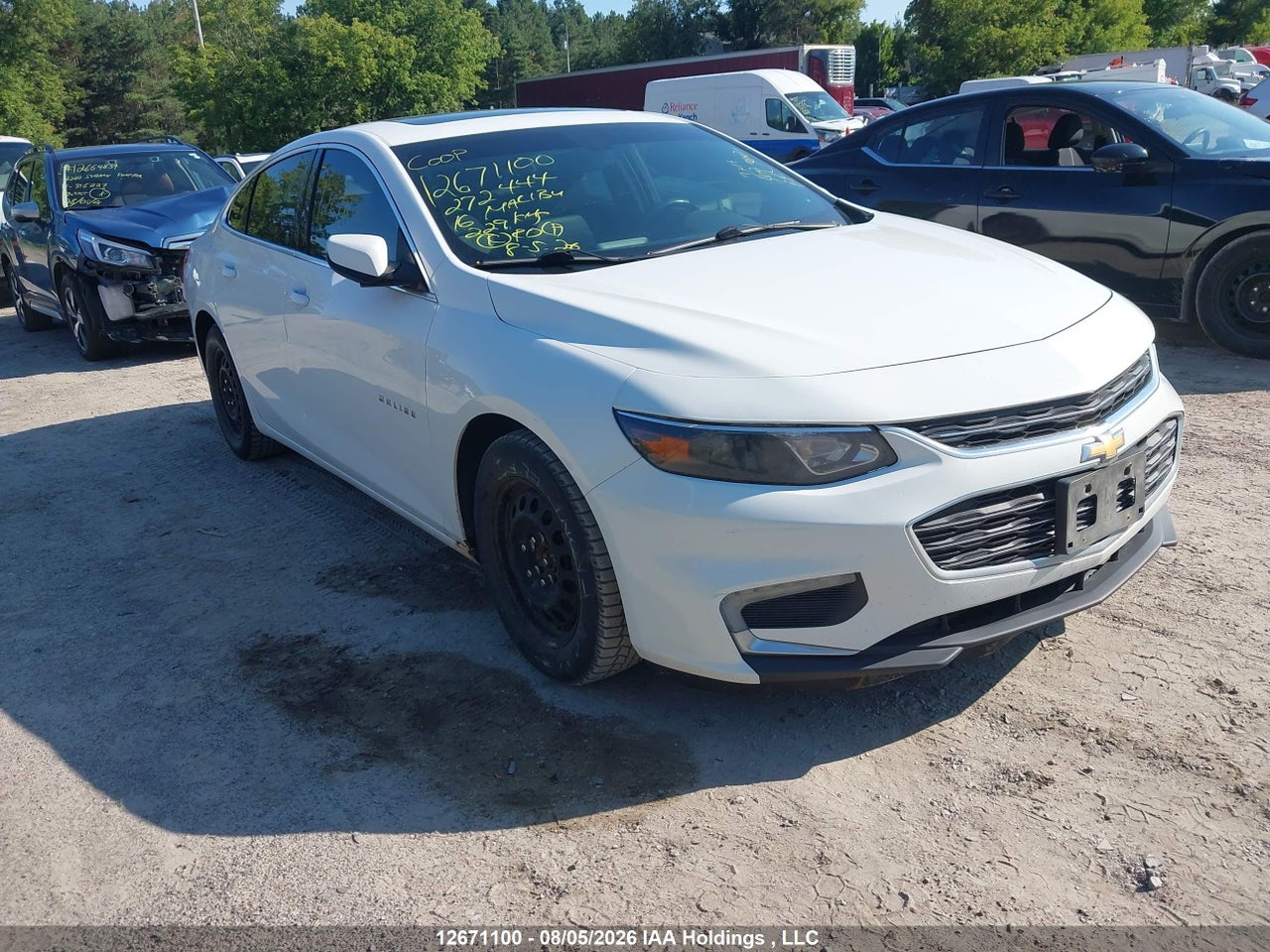 1G1ZE5ST5GF272444 · 2016 CHEVROLET MALIBU 1LT